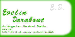 evelin darabont business card